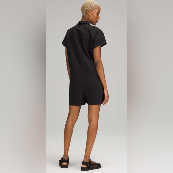 Lululemon Stretch Ribbed Pocket Romper - Picture 2 of 8
